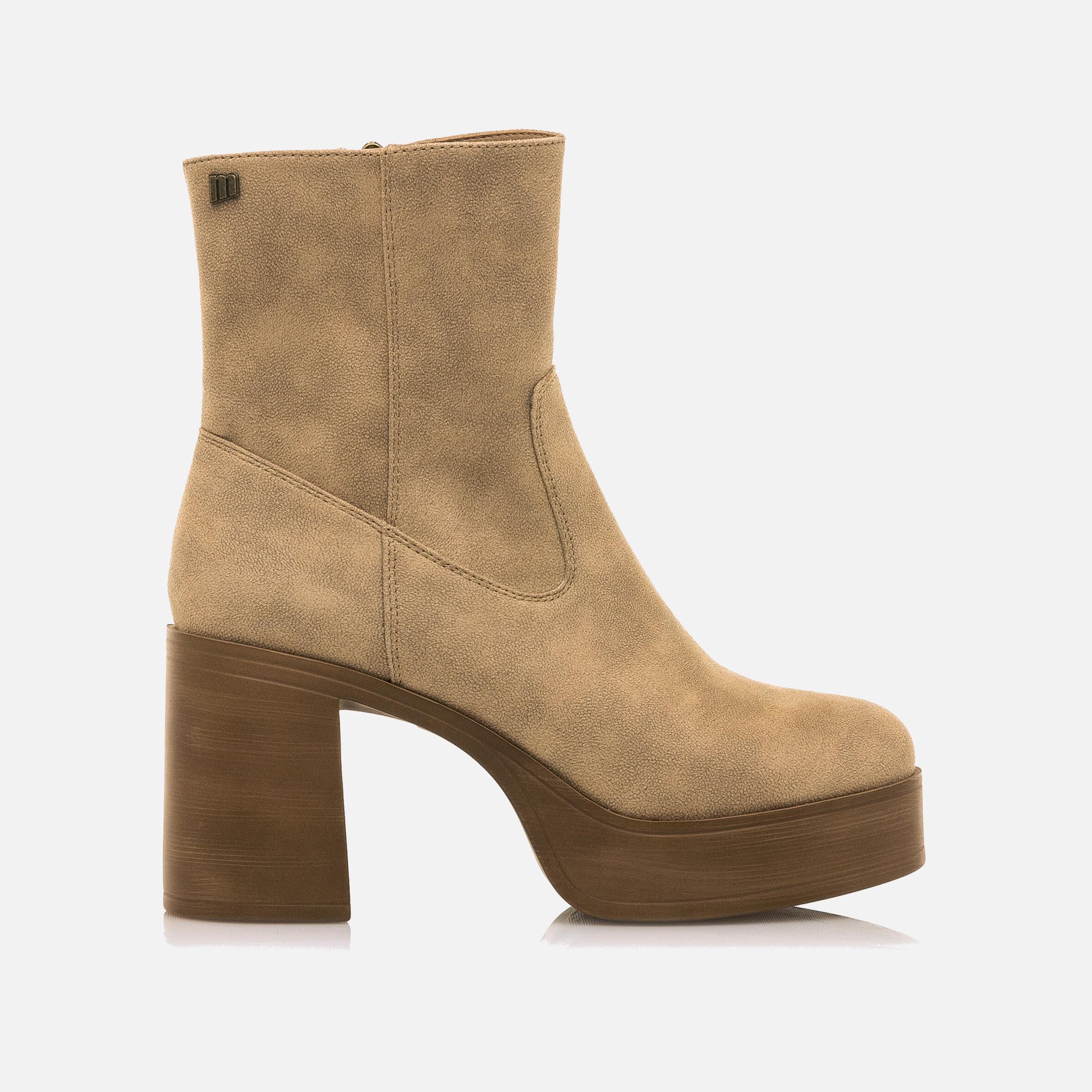Botines hot sale cuña mustang